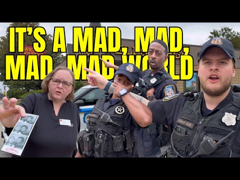 HILARITY ENSUES OVER PUBLIC PHOTOGRAPHY- First Amendment Audit 
