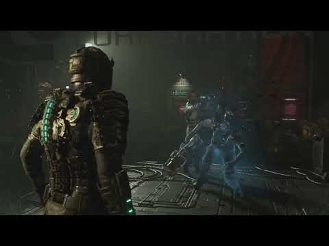 Dead Space Remake - Chapter 10 Isaac Talks To Dr Mercer Who Kills Jacob Temple In Stasis Cutscene