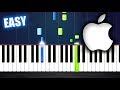 Iphone Ringtone - EASY Piano Tutorial by PlutaX