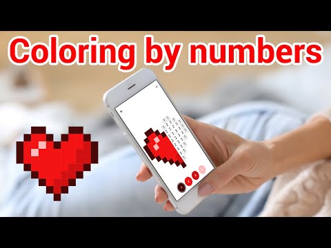 Coloring by numbers Video