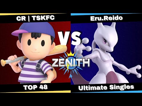 Zénith #13 - TOP 48 Winners Round 1 : CR | TSKFC (Ness) VS Eru.Reido (Mewtwo)