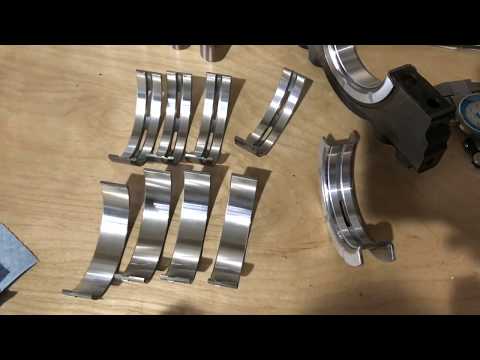 4.6 rebuild Pt. 4 installing main bearings