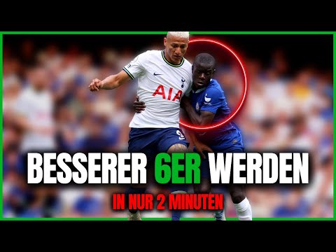 6er Tipps: Sofort ein besserer defensiver Mittelfeldspieler (Sechser) werden!