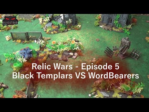 Black Templars vs Word Bearers Warhammer 40k Battle Report - Mission 5 Relic Wars