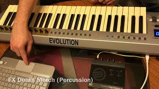 Video thumbnail for Evolution MK249C MIDI keyboard to EnergyXT by vincent ryan borres