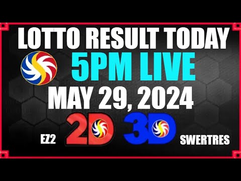 Lotto Result Today 5pm May 29, 2024 Swertres Results