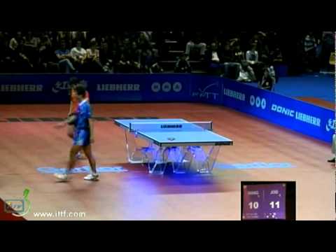 WANG HAO - JOO SE HYUK WORLD CUP 2011 TABLE TENNIS
