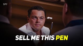 Sell Me This 🖊️Pen Leonardo DiCaprio Wolf of 