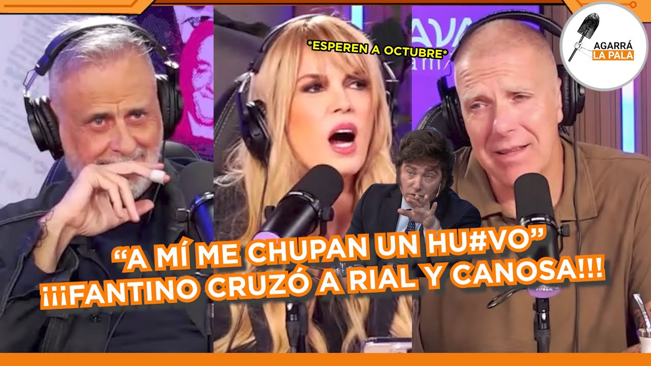 FANTINO CRUZÓ A RIAL Y CANOSA ESTALLADO TRAS LA DERROTA DE MILEI Y LES TAPÓ LA BOCA "ME CHUPA UN..."