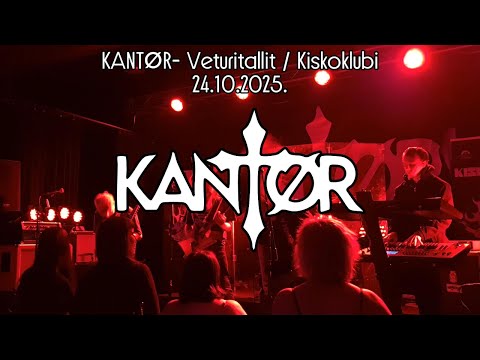 KANTØR @ Veturitallit / Kiskoklubi 24.10.2025. Live