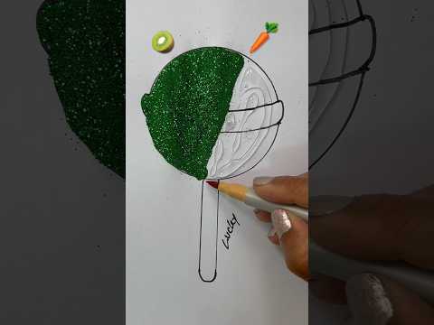 🥝🥕creative drawing #art #youtubeshorts #painting #drawing #trending #viral #reels