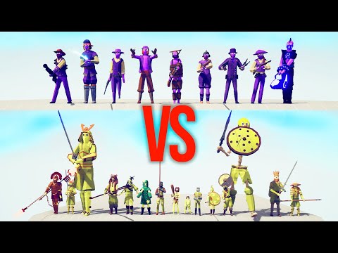MELEE TEAM vs GUNNER TEAM #20 | TABS - Totally Accurate Battle Simulator