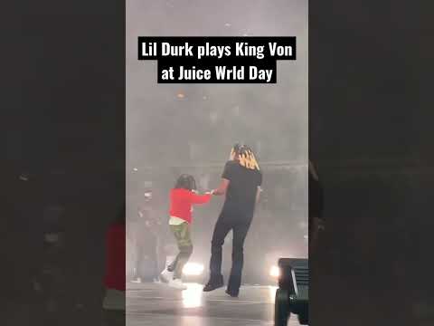 Lil Durk plays King Von at Juice Wrld Day #shorts