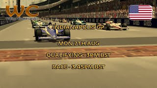 GP4 World ChampCar Offline Championship Season 2023: Round 1: Indianapolis GP Qualifying &amp; Race