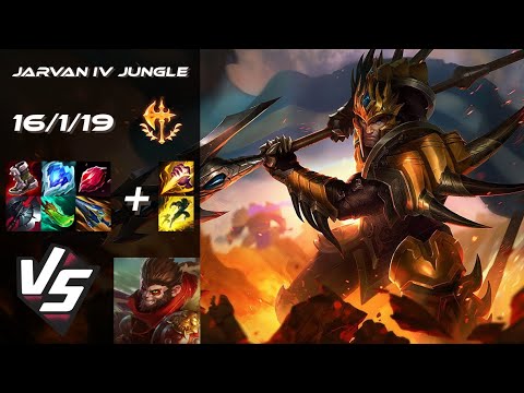 JUNGLE Jarvan IV vs Wukong - NA Grandmaster Patch 14.16