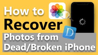 How to Recover Photos from A Dead/Broken iPhone? | Even if Apple isn
