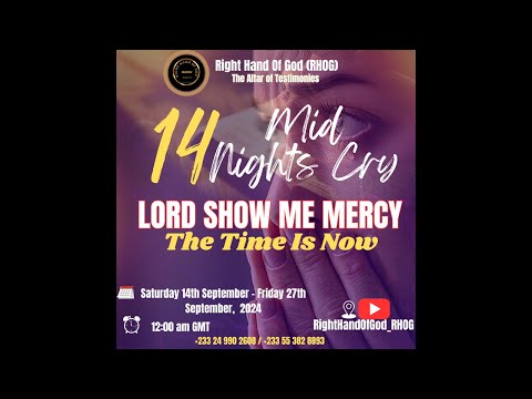 Day 14 Lord show me Mercy (The Same Jesus) - Dr. Abiodun Oluwaloni Samuel #Lord #mercy #midnightcry