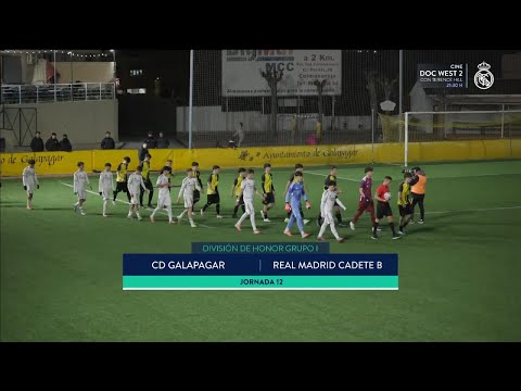 Galapagar - Real Madrid Cadete B (J12 - División de Honor Cadete) - RMTV