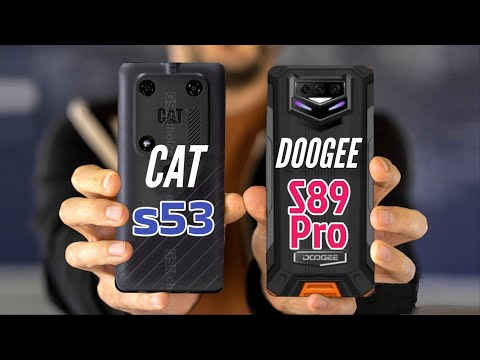 CAT s53 (VS) Doogee s89 pro - (2022), battery, camera, price, specifications.