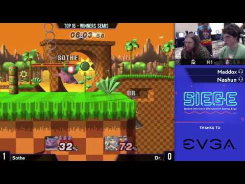 Siege - Top 16//Winners Semis ft. Sothe (Ivysaur) VS Dr. (Zelda)