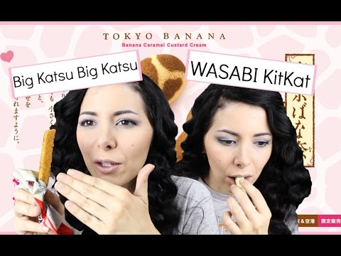 DOLCETTI GIAPPONESI ❤ BIG KATSU - WASABI KIT KAT - TOKYO BANANA TREE