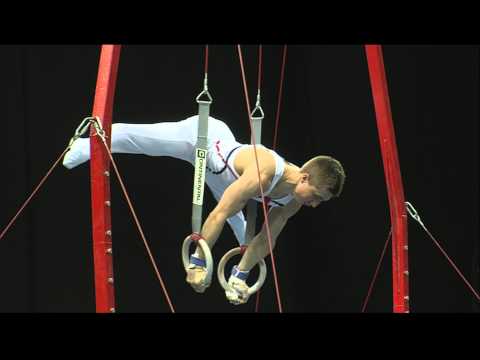 Sam Oldham - Rings - British Championships 2012 - All Around Finals