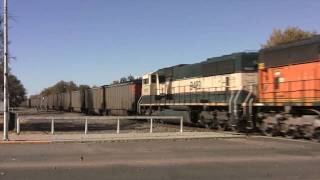 preview picture of video 'BNSF Coal at Rocky Ford, Colorado'
