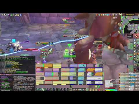 Druid HOT kiting Zombie Chows on Gluth (Classic WoW - Naxx)