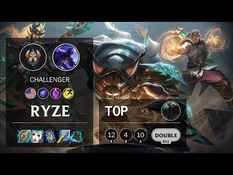 Ryze Top vs Mordekaiser - NA Challenger Patch 10.4