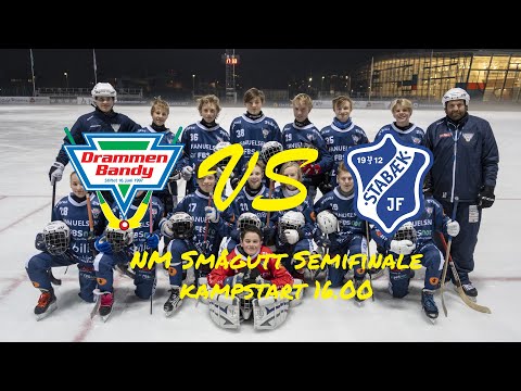 Smågutt NM semifinale  Drammen Bandy - Stabæk