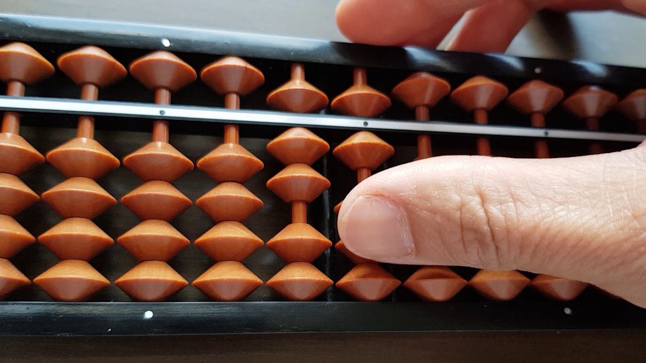 Abacus practice: Adding 1 to 30