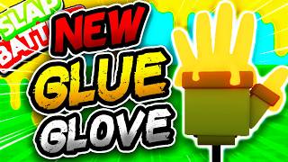New GLUE🧴 Glove & New FROSTBITE🥶 Mastery! - Slap Battles Roblox
