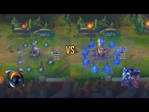 Cosmic Nautilus vs AstroNautilus Skin Comparison - League of Legends