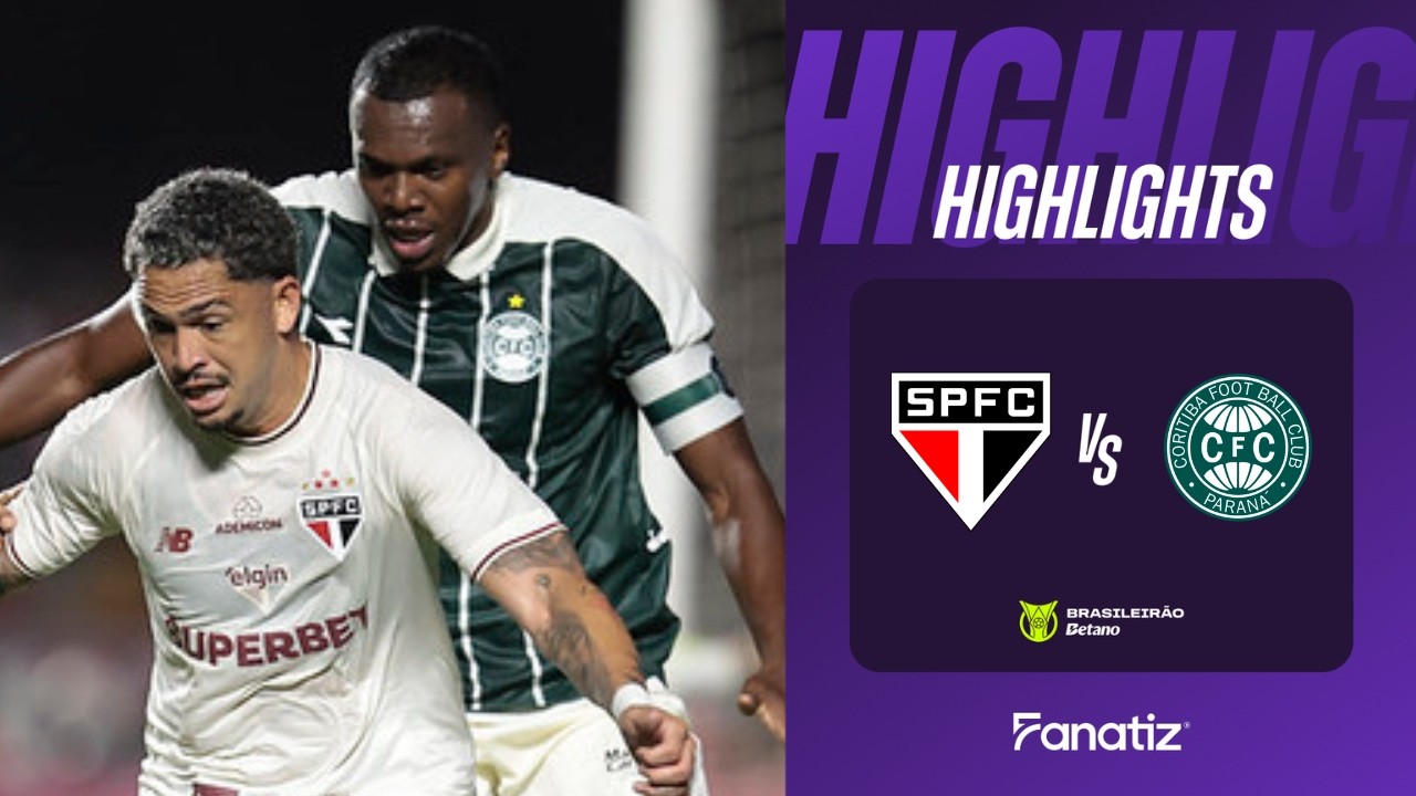 Sao Paulo vs. Coritiba 1-1 | Game Highlights | #Brasileirao2026