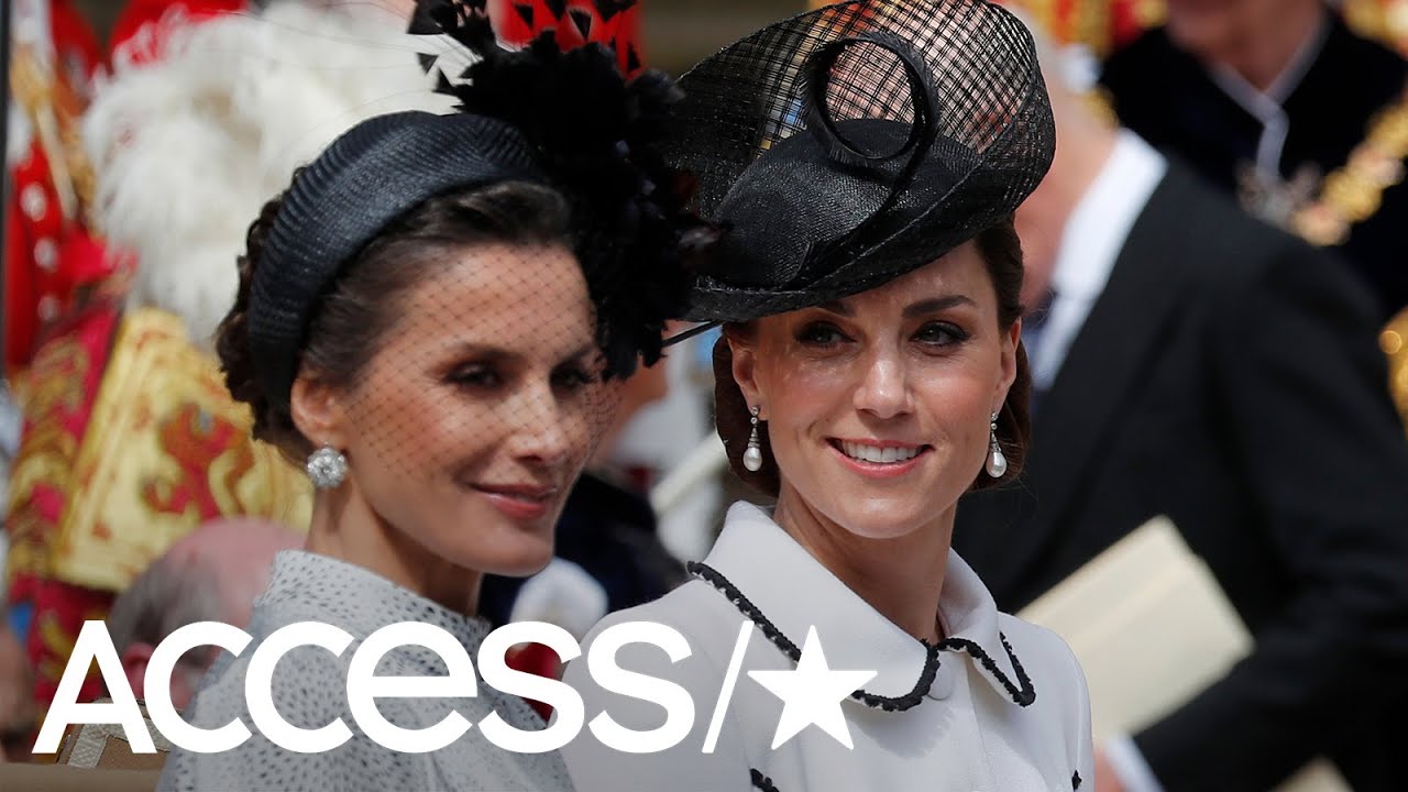 Did Kate Middleton Actually Snub Queen Letizia Of Spain? - YouTube