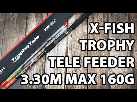 Фідер телескіпочний X-Fish Trophy Tele Feeder 3.30m max 160g (три вершинки)