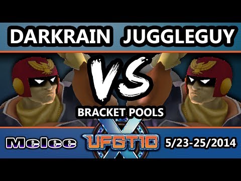 UFGTX - Darkrain (Captain Falcon) Vs. MIOM | Juggleguy (Falcon) SSBM Pools - Melee