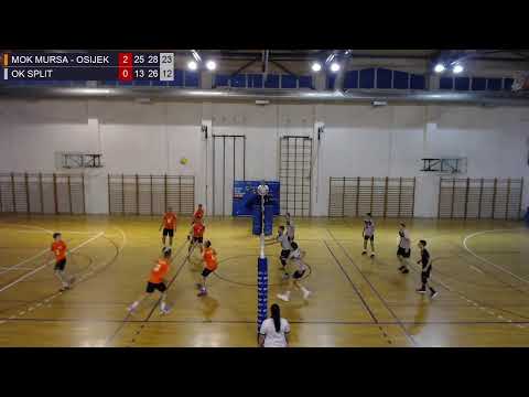 26.5.2023., PH KADETI, GRUPA A, MOK MURSA - OSIJEK - OK SPLIT