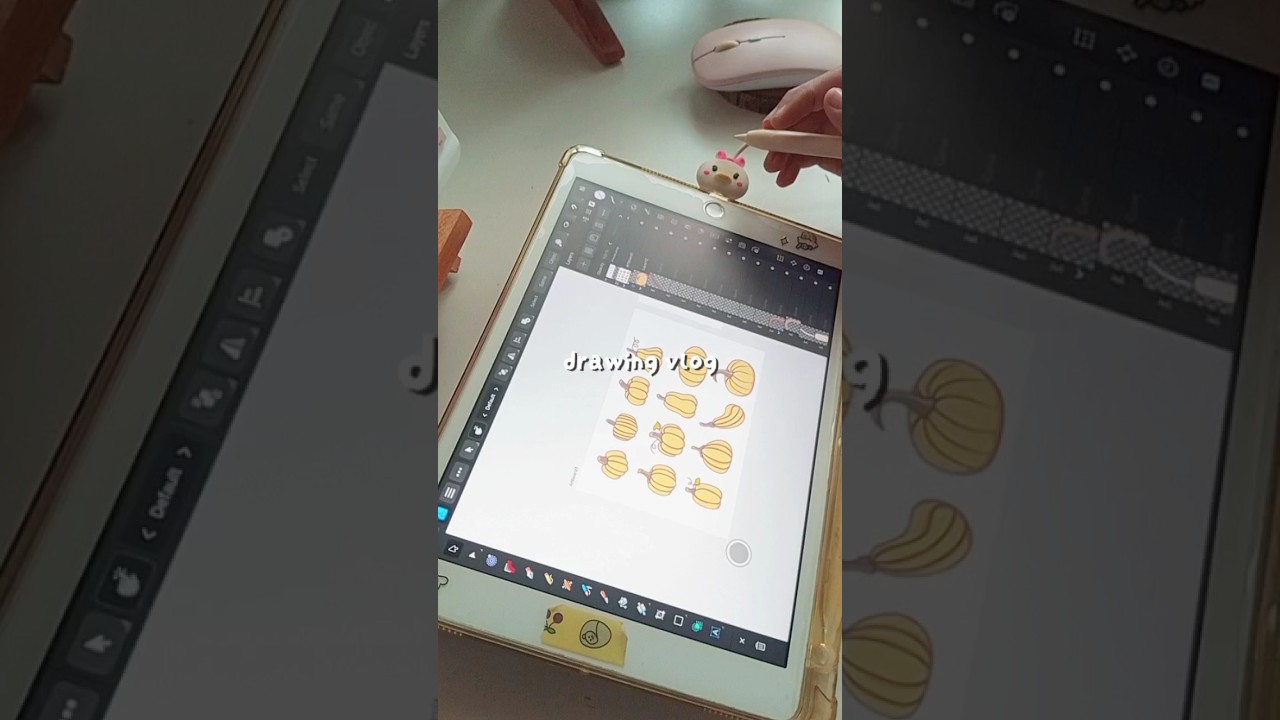 #speedup #digitalart #drawing #draw #art #vector #pumpkin #autumn #affinity #affinitydesigner