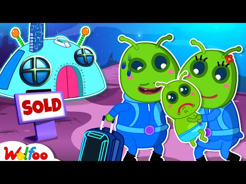 Goodbye, Sweet Home😥Alien Family's House Was Sold |Kids Stories About Wolfoo Family |Wolfoo Channel