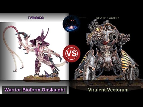 Battle Report! New updated Prime with Lash Whip vs. New Chaos Defiler! (Warrior Bioform Onslaught)
