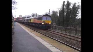 preview picture of video 'Wylam 1Z66 Birmingham New Street - Carlisle Charter 20.03.10'