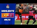 Perth Scorchers V Sydney Sixers BBL 13