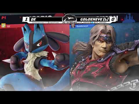 Quarantainment 17 Grand Finals - Qe (Lucario) Vs. Goldeneye [L] (Simon) Smash Ultimate - SSBU