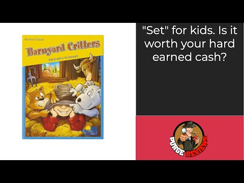 The Purge: # 2393 Barnyard Buddies: Color matching and shape matching with animals