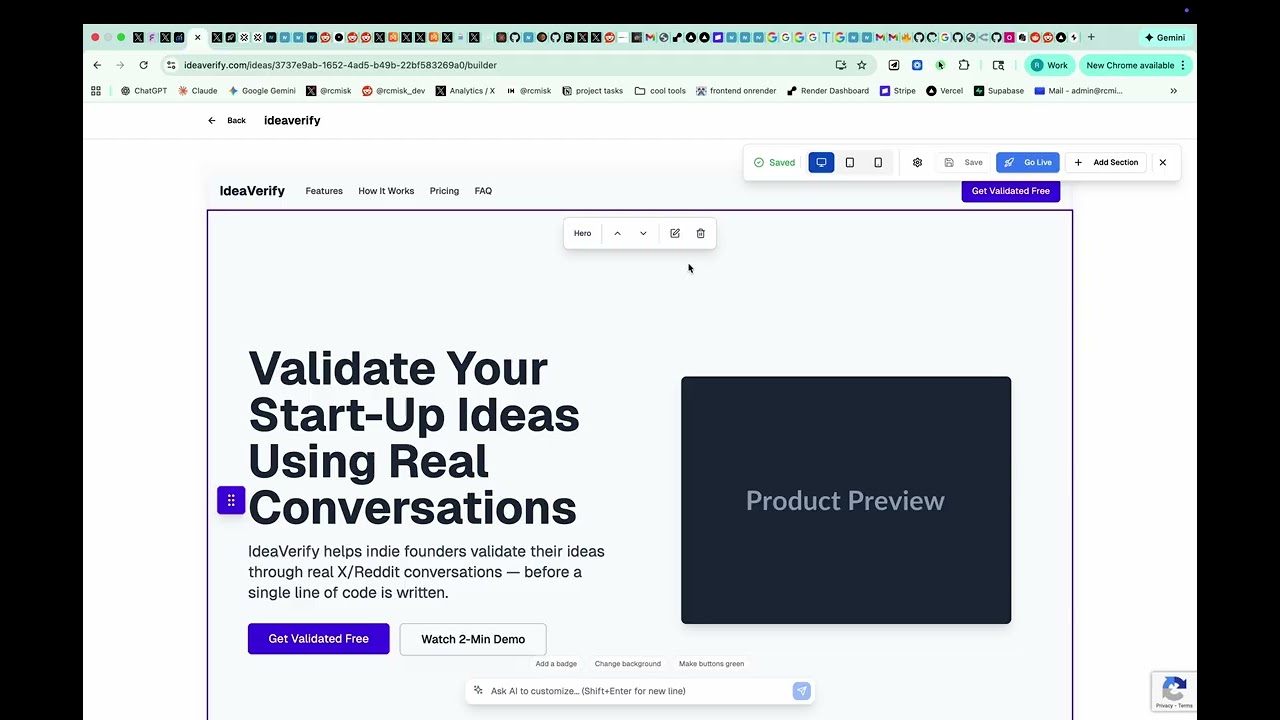 IdeaVerify video preview