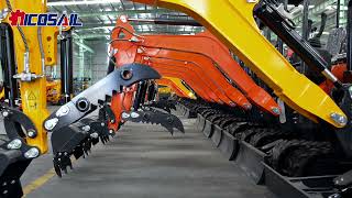 Новий міні-екскаватор Nicosail OKW20U | Зображення 5 - Machineryline