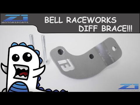 b.riｓ 3本 Bell Raceworks 370Z / G37 Rear Differential Brace