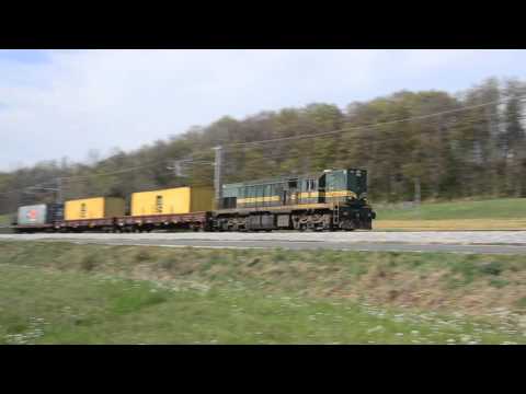 Slovenian Spanka - SZ 644 returning from Murska Sobota with 3 wagons