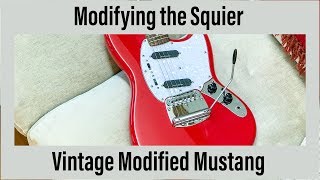 Video thumbnail for Modifying the Squier VM Mustang | Part 1: Overview & Demo by alexrcowan